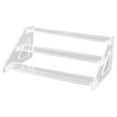 thumbnail image 1 of Acrylic Display Riser Acrylic Riser Display Shelf Storage Tiered Display Stand Multifunctional for Collectibles Display Perfume Model Figure 3 Tiers 20cm, 1 of 8