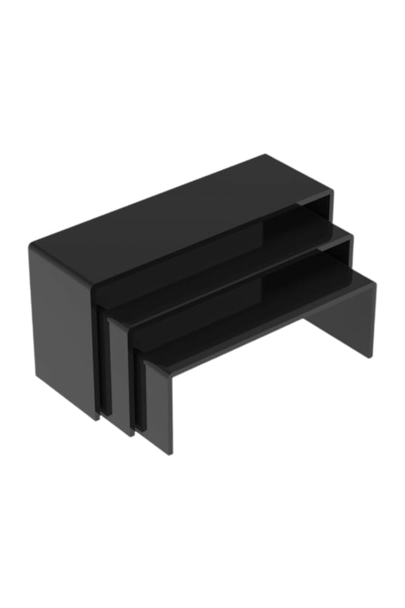 Acrylic Display Riser Stand Jewelry Display Shelf Cupcake Stand Showcase Fixture