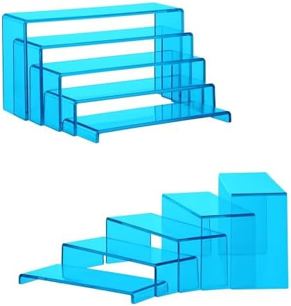 Acrylic Display Risers, 2 Sets 10 Pcs Risers Display Stands ...