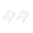 thumbnail image 1 of Acrylic Display Risers, Clear Stands Shelf for Display 12Pcs, 1 of 6
