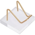 thumbnail image 1 of Acrylic Display Stand 5x5x4cm Gold Metal Arms Display Easel with Acrylic Base Decorative Display Pedestals Acrylic Small Mineral Crystal Display Stand for Gemstone Decor Collectibles, 1 of 9