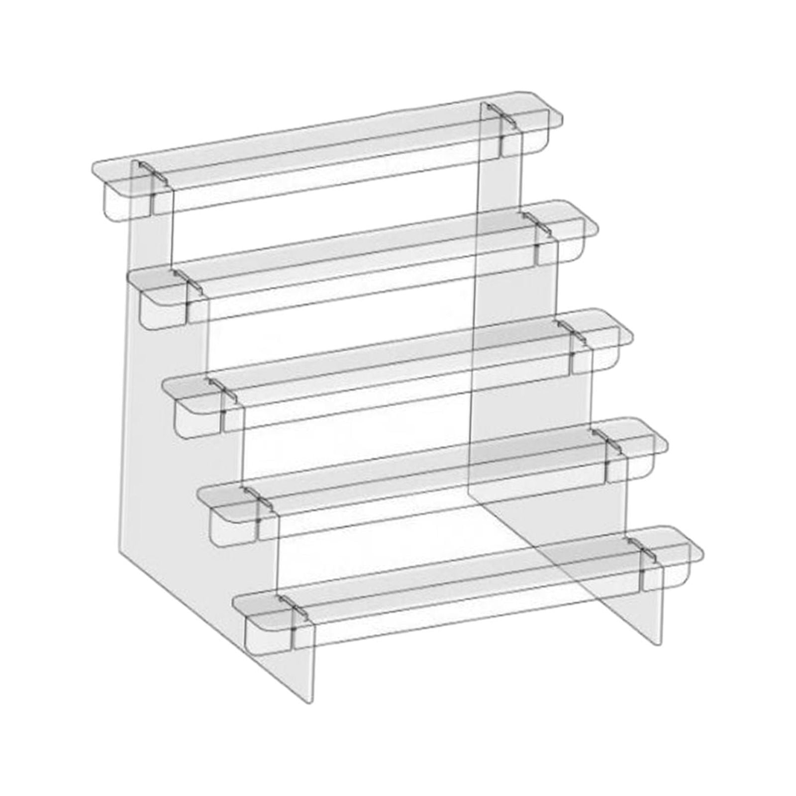 Acrylic Display Stand Acrylic Display Riser Shelves Multi Tier Jewelry
