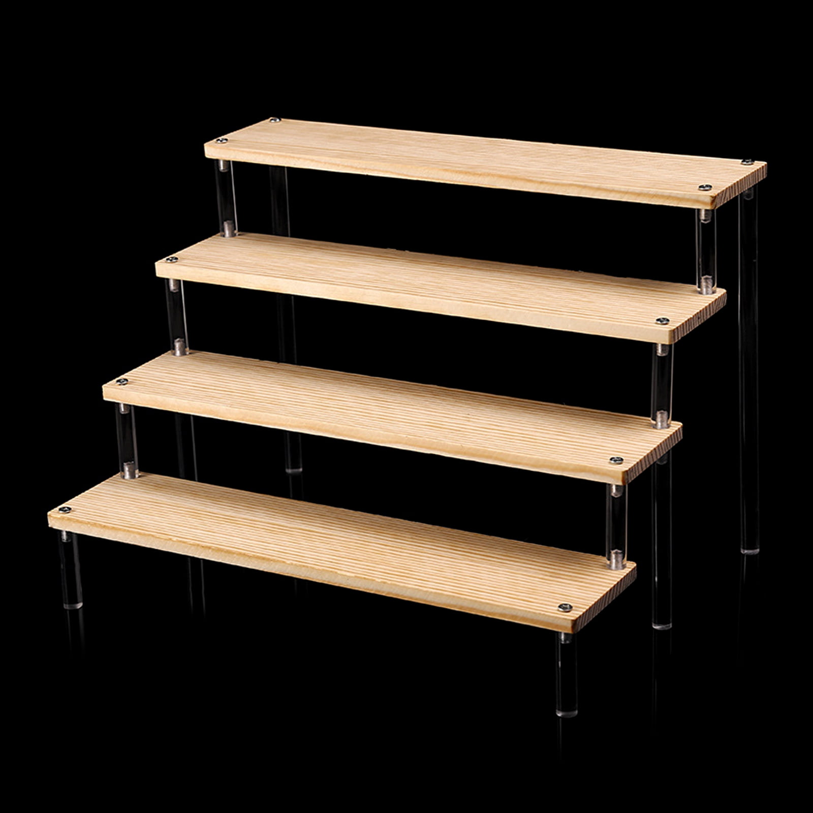 Acrylic Display Stand Compact 1-5-Tiered Rack for Collections and Cake ...