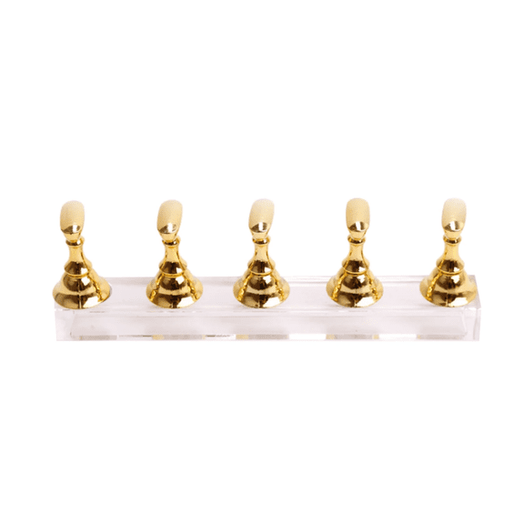 Acrylic Display Stand, Cosmug 1 Set Nail Tip Display Stand, DIY Display Tool, for Nail Tips Showing and Salon Use