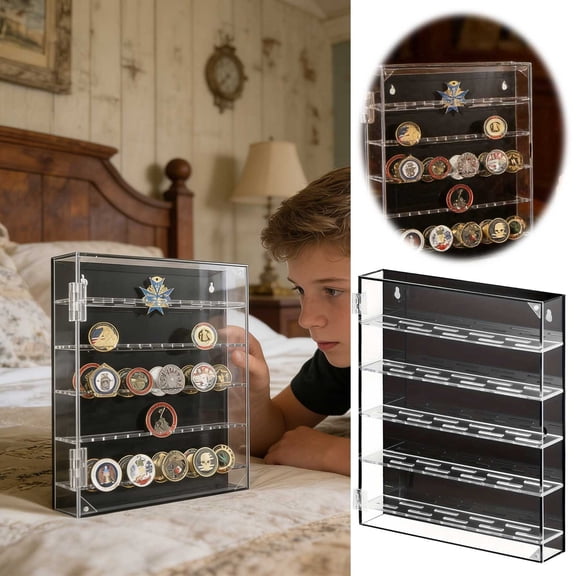 Acrylic Display Stand For Commemorative Desktop Showcase Organizer Holder79803