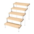 thumbnail image 1 of Acrylic Display Stand Retail Riser Display Shelves for Figure , 5 Tiers, 1 of 8
