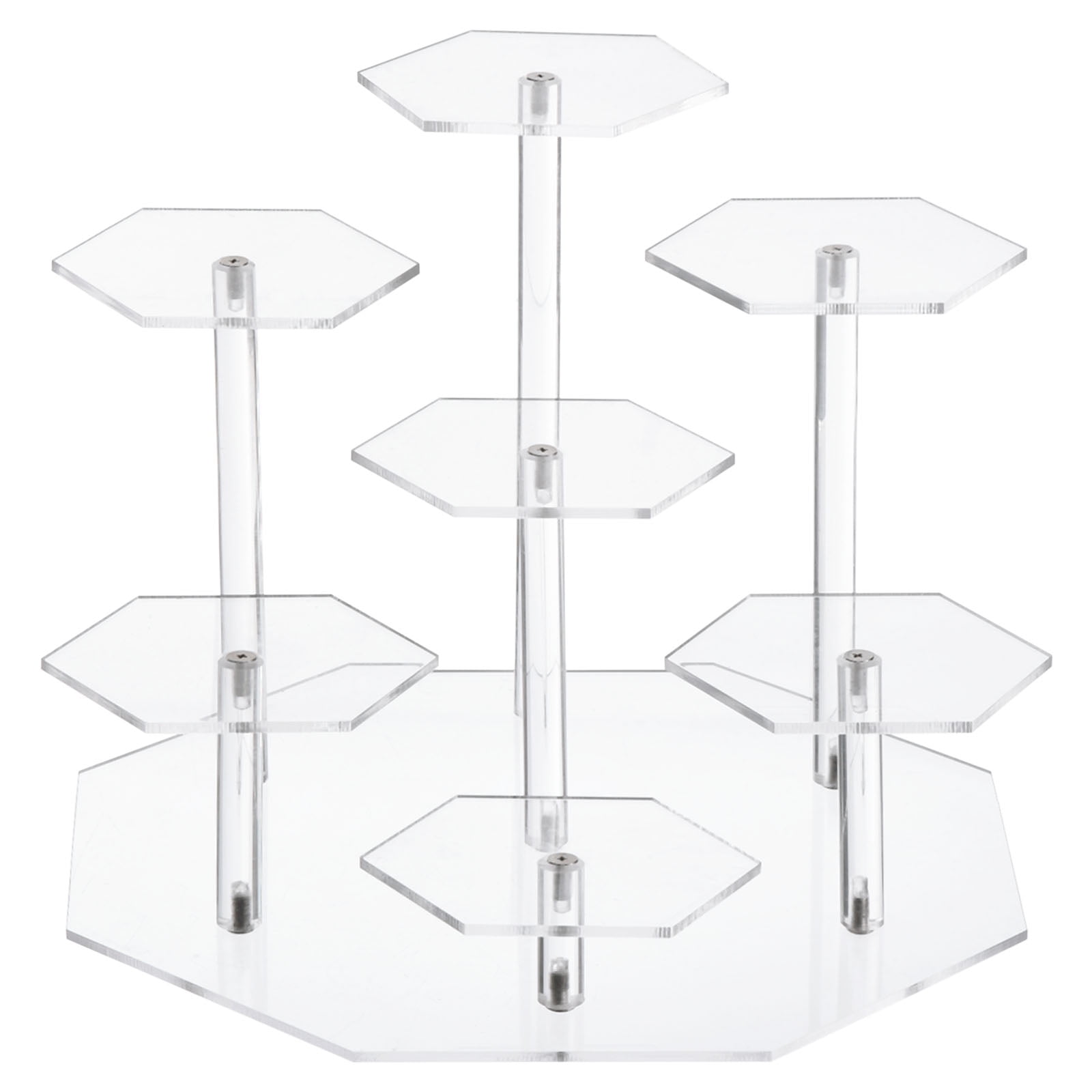 Acrylic Display Stand for Figures, 7 Tier Perfume Organizers and