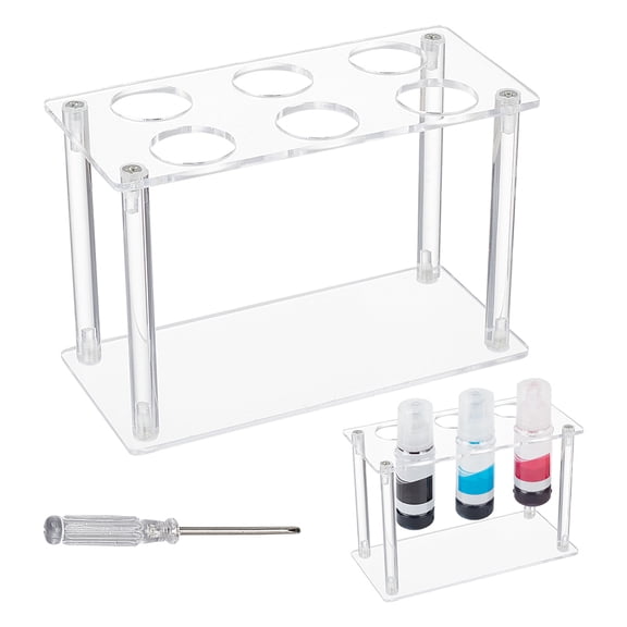Acrylic Display Stands for Ink Cartridge Display Rectangle 17x8x10cm