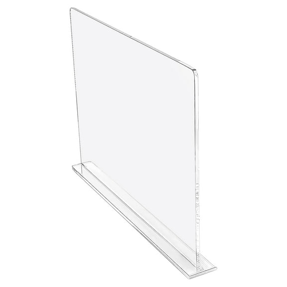 Acrylic Divider High Stability Smooth Edge Transparent Not Easily Deformed Sturdy Multipurpose Burr Free Acrylic Clear Closet Shelf Divider Home Supplies-Transparent