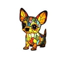 thumbnail image 1 of Acrylic Dog Pendant Home Window Decoration with Light Projection, 12 Breeds, Safe Material & Versatile Use, 1 of 6