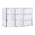thumbnail image 1 of Acrylic Drawer Organizer, Clear Desk Organizer With Drawer, Plastic Stackable Storage Drawers With 9/12 Drawers, Dustproof Makeup Organizers For Makeup, Jewelry, Pens, Craft, Office Supplies, 1 of 6