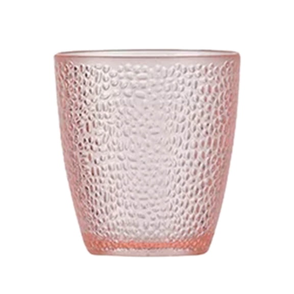 Acrylic Drinking Glass, Reusable Tumbler Cup, Stackable Shatter-Resistant Drinkware for Home Kitchen Patio Camping and Everyday Use(Pink,230ML / 7.8Oz)