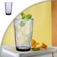 thumbnail image 1 of Acrylic Drinking Glasses, Reusable Tumblers Drinkware Unbreakable Water Glasses Cups Stackable & Dishwasher Safe for Home Outdoors Restaurant, 1 of 7