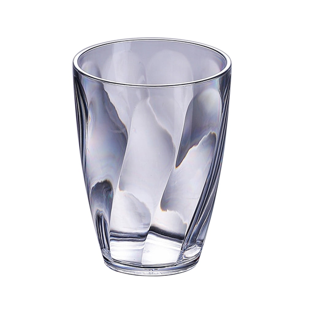 Acrylic Drinking Glasses Reusable Water Tumblers Unbreakable Plastic