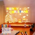 thumbnail image 1 of Acrylic Dry Erase Board with Light,  LED Note Board with Colors Light Up Dry Erase Board with Adjustable Stand and 7 Colors Pen, LED Illuminated Drawing Board for Office School Home, 1 of 7