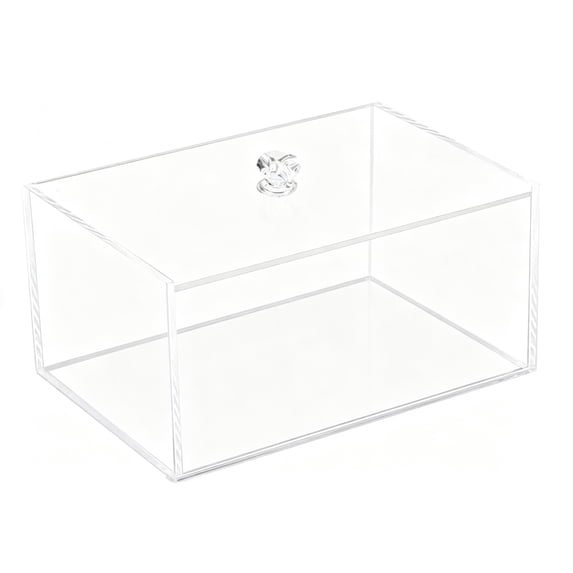 Acrylic Dryer Sheet Holder, Clear Dryer Sheets Box Container for Laundry Dispenser Storage