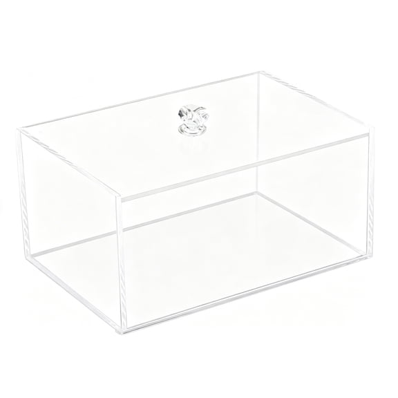 Acrylic Dryer Sheet Holder, Clear Dryer Sheets Box Container for Laundry Dispenser Storage