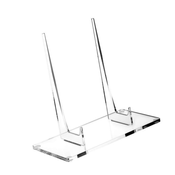 Acrylic Easel Display Stand for Photo, Clear Acrylic Stand for Picture Book Decorative Plate, Picture Display Holders
