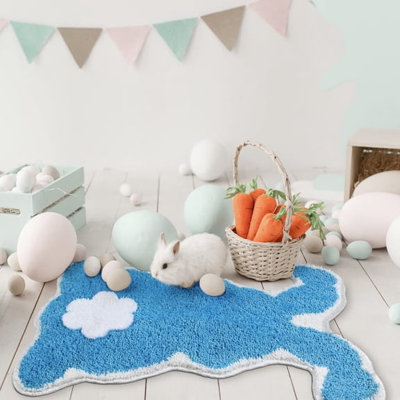 Acrylic Easter Courtyard Decoration,Garden Insert,Modern Minimalist,Enhances Outdoor Aesthetics,Spring Theme,Festive Outdoor Display,Unique Geometric Shapes,Durable Acrylic AKLJWH