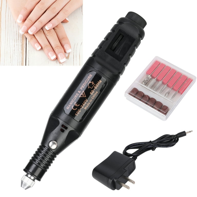 Acrylic Electric Nail Drill, Portable Electric Nail File for Gel
