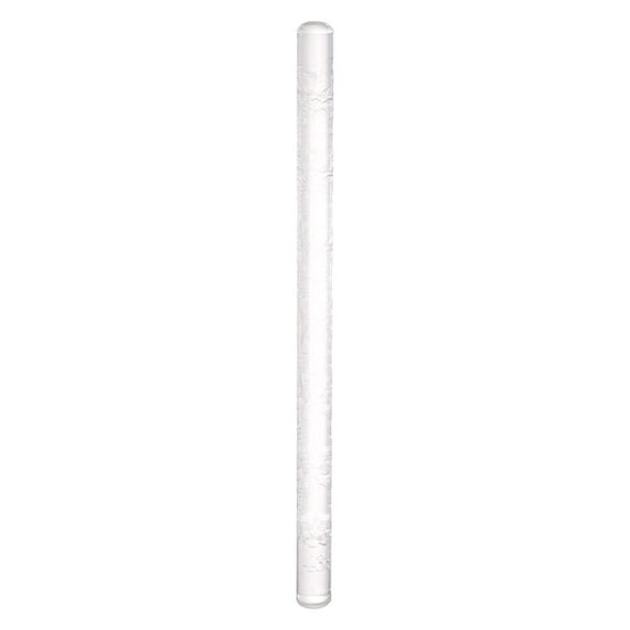 Acrylic Embossed Rolling Pin 16cm x 1cm Flower Sea Pattern, Transparent