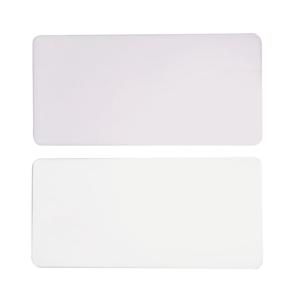 Acrylic Embossing Machine Plates Replacement Accessories 6.3x3.03 inches / 160x77 mm 3mm and 5mm