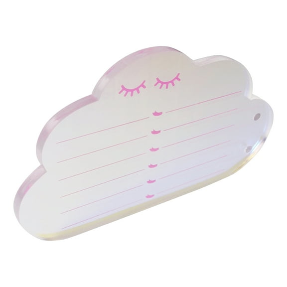 Acrylic Eyelash Extension Pallet Lash Holder Cloud Shape Makeup Eyelash Tray