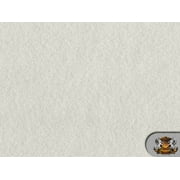Acrylic Felt Fabric IVORY / 72" W / Sold by the yard