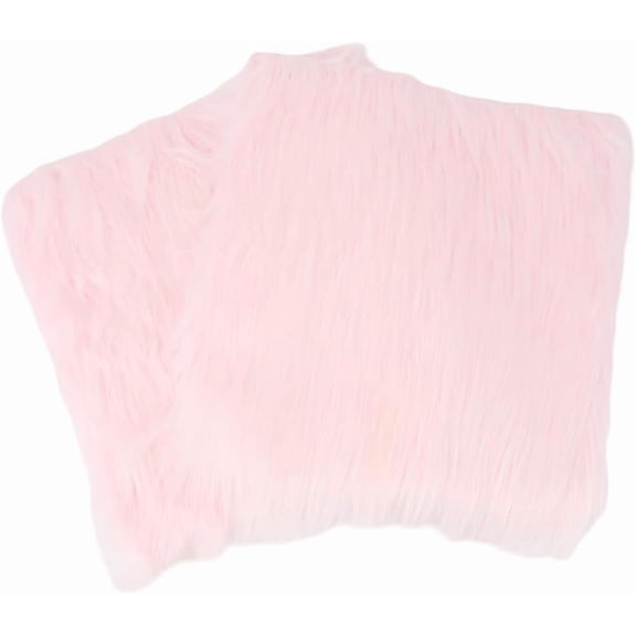 Acrylic Fiber Square Acrylic Fibers Carpet Mat Non-Slip Home Living Room Bedroom Carpet Pink 300x300x11mm
