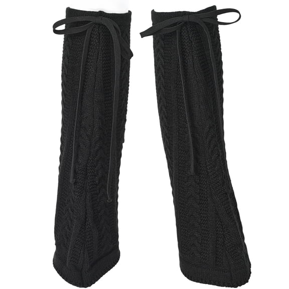 Acrylic Fibers Socks for Women Black 383x190x18mm