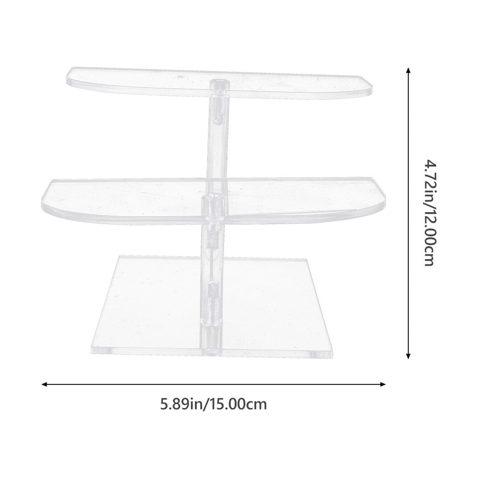 Acrylic Figures Riser Display Shelf Display Riser Perfume Organizer