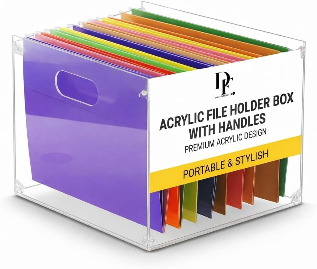 Acrylic File Box