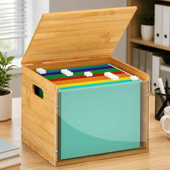 File Crates for Office Storage Solutions