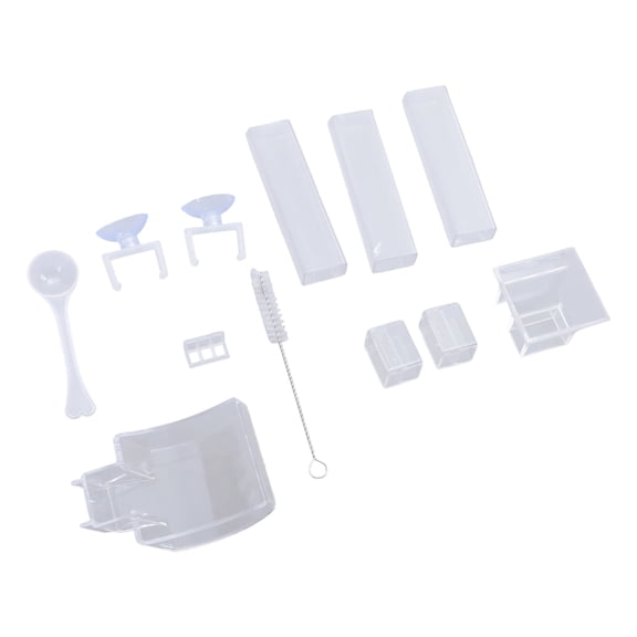 Acrylic FishTank Feeding Tube Dish Bowl for Fish Shrimp Snails Feeding Supplies