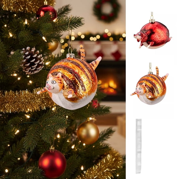 Acrylic Flat Animal Hanging Ornaments, Forest/Christmas Tree Decor Charms, Mini Holiday Wall/Gift Tag Ornament, Cute Flat Design Forest Decor, Can Be Used for Daily Decoration Of Furniture, 3.14in, B