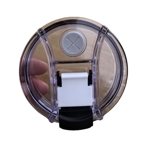 Acrylic Flip-Top Lid For Stanley 40oz Cup Leak-Proof Reusable And Sealable Design