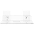 thumbnail image 1 of FONDOTIN Clear Acrylic Bathroom Storage Shelf Organizer, 1 Piece Space-Saving Transparent Rack for Bathroom Essentials, 1 of 6