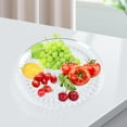 thumbnail image 1 of Acrylic Fruit Tray Serving Dish Reusable Home Decor Smooth Round Serving Tray Party Snacks Plate for Party Desktop Countertop Wedding Nuts 30cm, 1 of 8