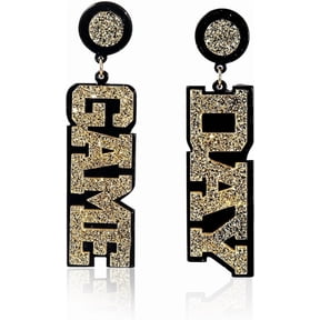 Acrylic Game Day Earrings Dangle Football Team Sports Fan Earrings For Women[Z8068]
