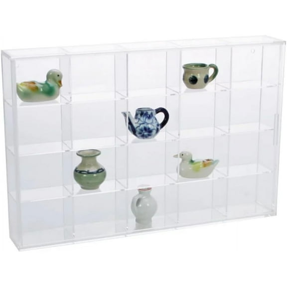 Acrylic Glass Display Case for Rocks, Minerals & Figurines