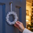 thumbnail image 1 of Acrylic Glitter Wreath Ornament with Gradient Design, Christmas Tree Decor for Home, 1 of 4