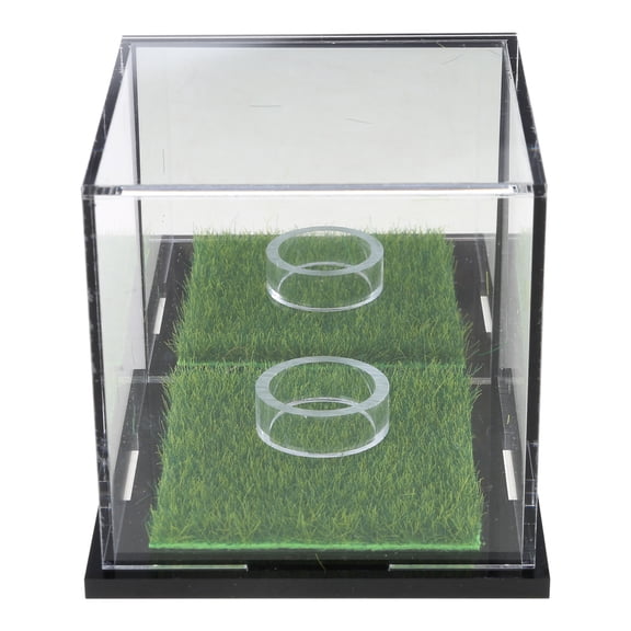 Acrylic Golfball Display Case Clear Baseball Holder Display Box Square Display Holder Dustproof Small Golfball Case