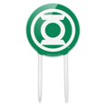thumbnail image 1 of Acrylic Green Lantern White Logo Cake Topper Party Decoration for Wedding Anniversary Birthday Graduation, 1 of 7