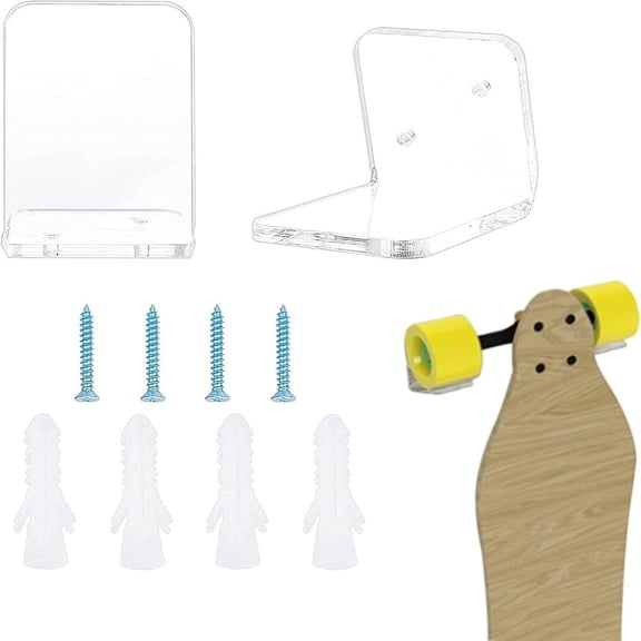 Acrylic Guitar Displays Stand for Guitar Clear 8.3x9.3x5.6cm Acrylic