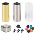 thumbnail image 2 of 6 Pcs Finger Slide For Electric Guitar Acoustic String Slider Glass 2 of 12