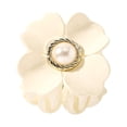 thumbnail image 1 of Acrylic Hair Clip Flower-Shaped Jaw Clip Non- Metal Clips for Hair with Teeth Lost at Sea Hair Clip Sectioning Hair Clips Kids Hair Bows for Girls 6 Ribbon Hair Clips for Baby Girls, 1 of 7