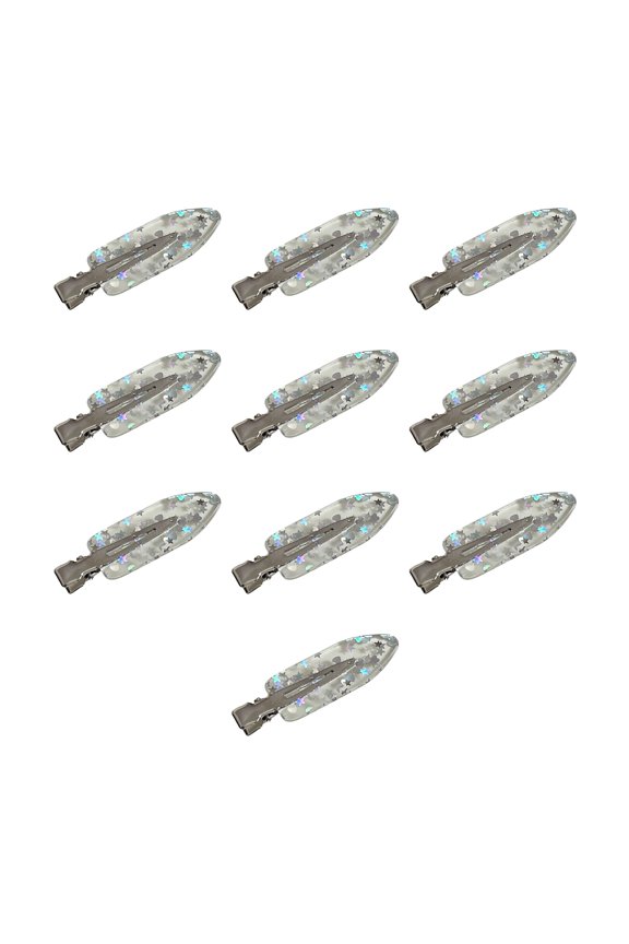 Acrylic Hair Clips Featuring Shining Patterns Perfect For Daily Use And Parties