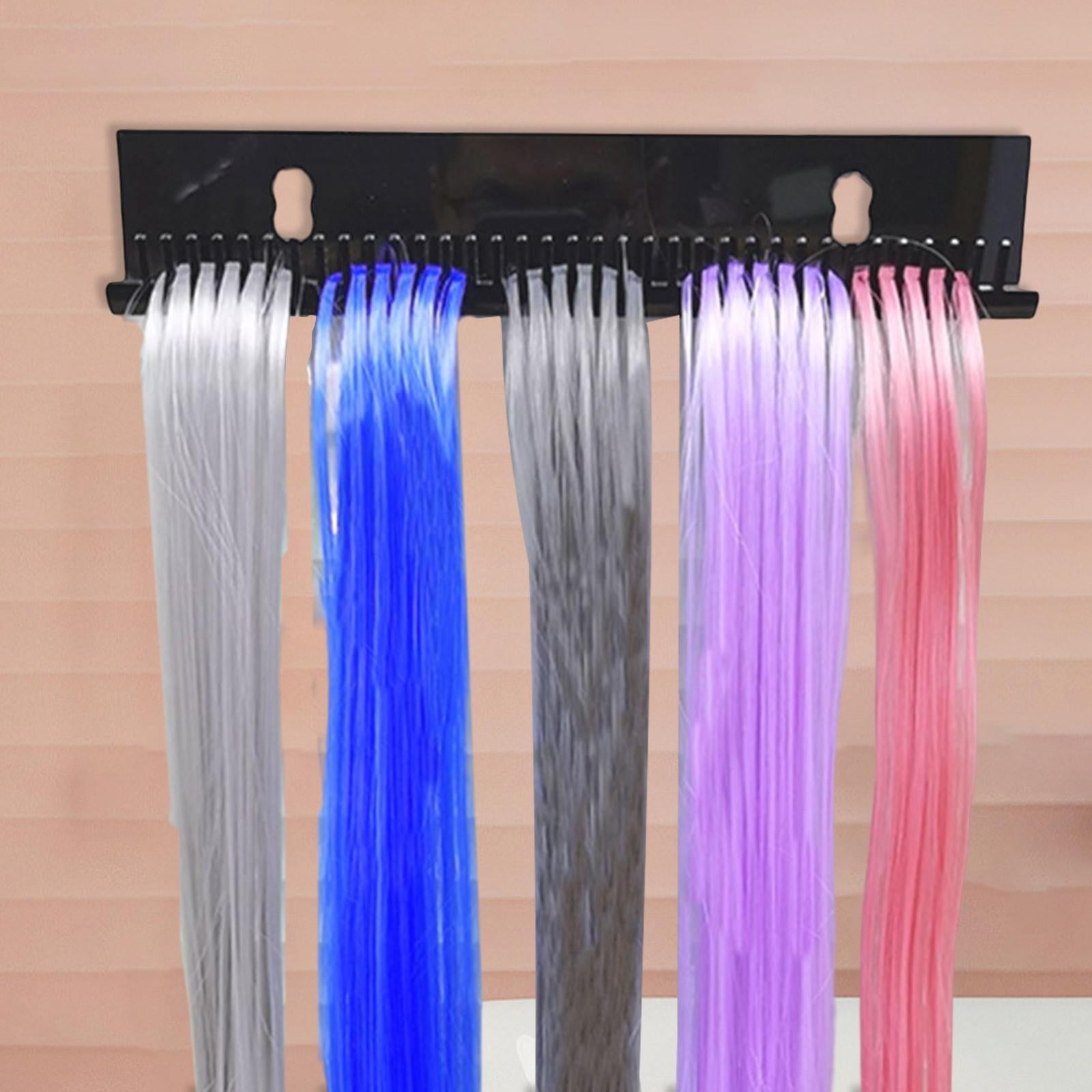 Acrylic Hair Extensions Display Holder Organizer Rack Hanger