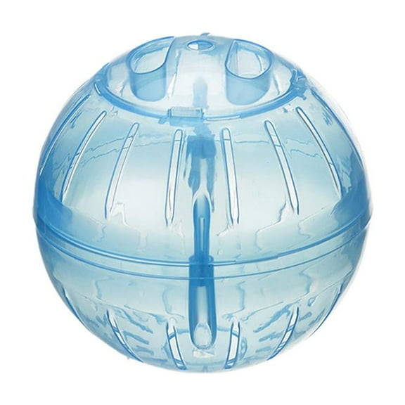 Acrylic Hamster Exercise Ball, 3.9 Inch, Clear See-Through Design for Safe Pet Viewing, Perfect for Hamsters and Small Pets to Run Freely