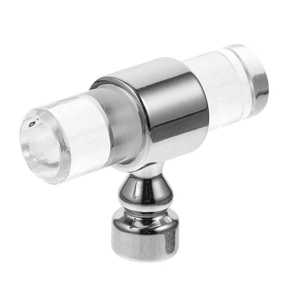 STRANDCHIC Acrylic T-Shaped Drawer Pulls for Kitchen Cabinets, Elegant Hardware Set for Home Improvement